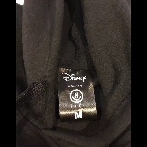 NWT Neff Disney Men’s M Black Mickey Mouse Hoodie - Picture 6 of 8